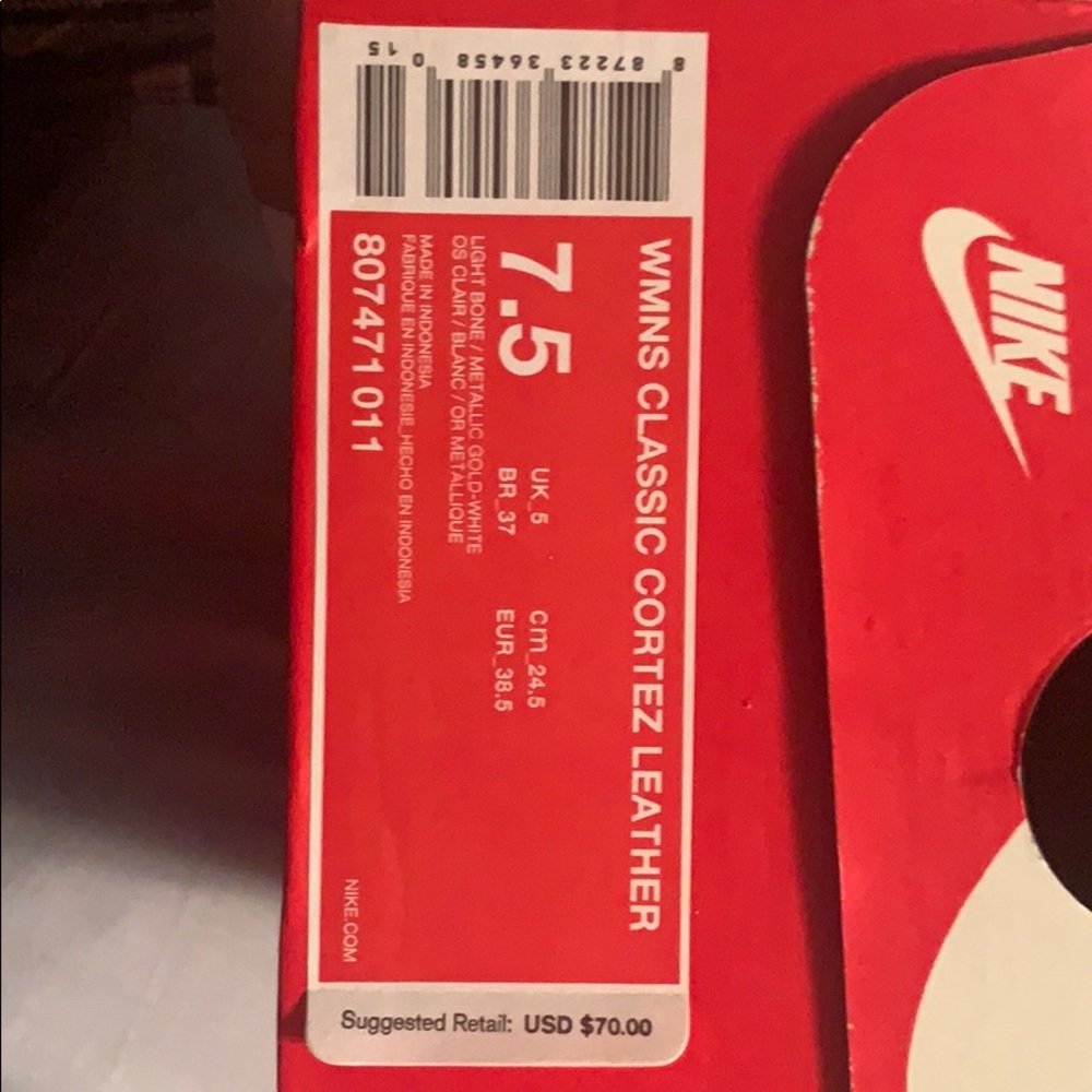 Classic Cortez leather sneakers